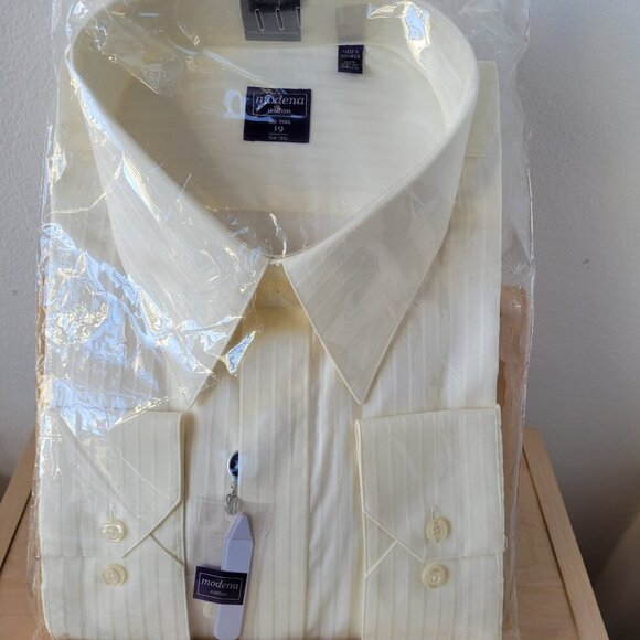 Modena Other - MODENA Cotton Big Man’s Shirt (Size: 34 – 35)